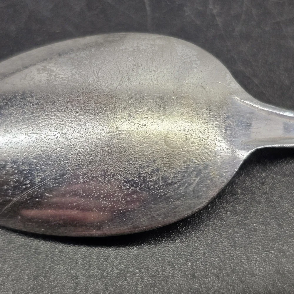 Vintage International Avon Silver plate Table Spoon 1940 Antique Flat 7.5